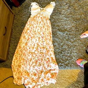 Beautiful never worn long max dress